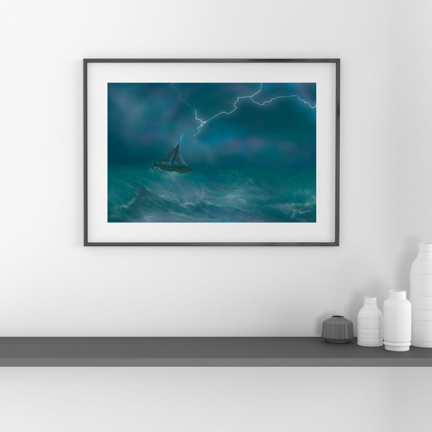 Lesson Painfully Learned... Never Going Back - Art Print