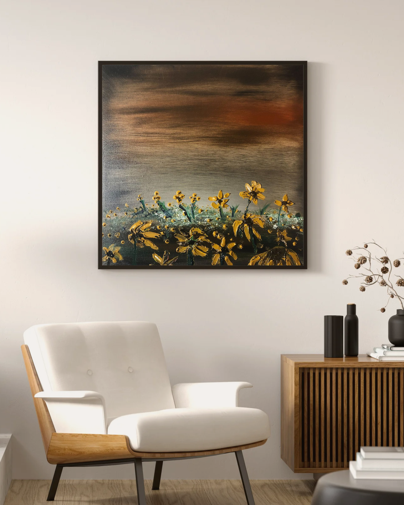 Blooming in The Dark - Art Print