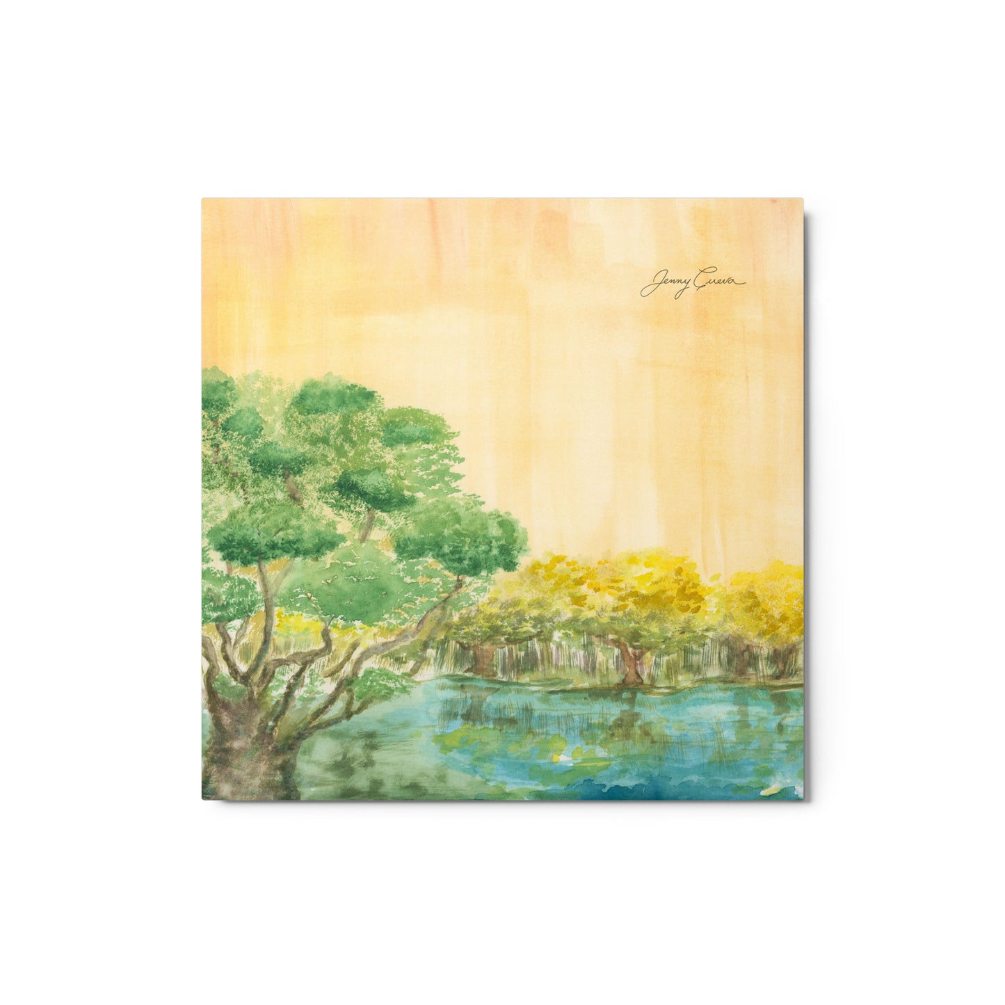 Oasis - Metal Print
