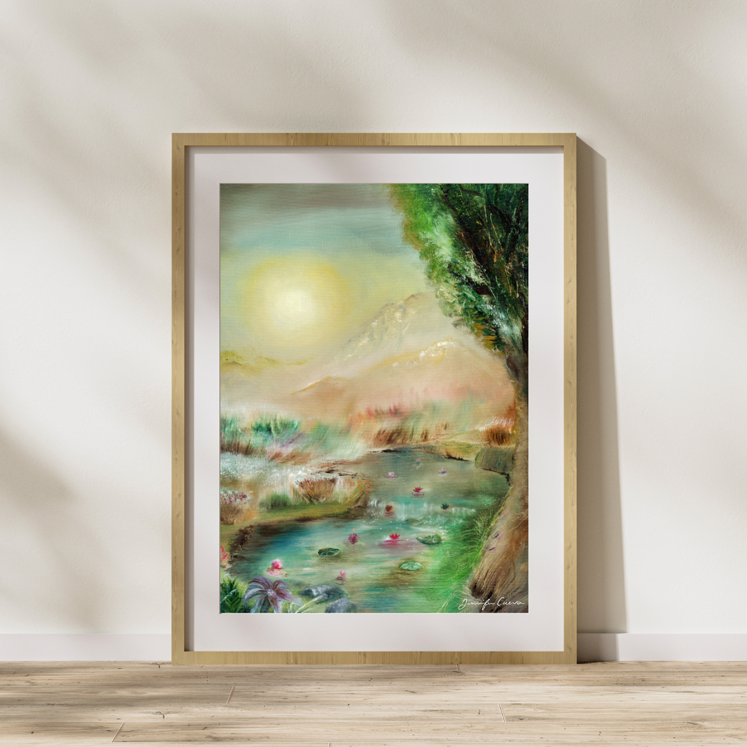 I am Home Again - Art Print