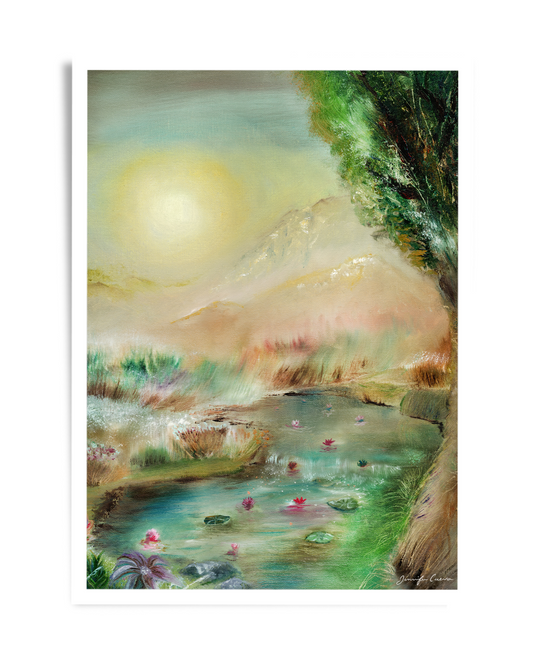 I am Home Again - Art Print